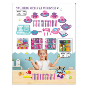 Kitchen Set With Basket