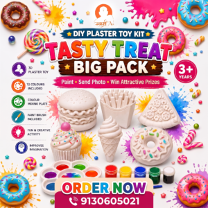 DIY Plaster Toy Kit Tasty Treat Big Pack | Kartiki Mart