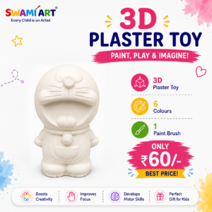 3D DIY Plaster Toy Kit - Doraemon