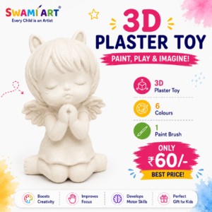3D DIY Plaster Toy Kit - Angel Girl