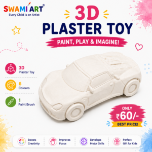 3D DIY Plaster Toy Kit - Car